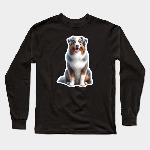 Australian Shepherd Long Sleeve T-Shirt by millersye